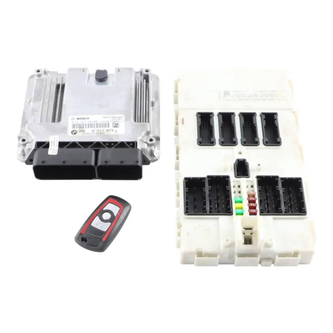 BMW F20 F21 118d N47N 143HP Engine ECU Kit DDE Key FEM Lock Automatic - SKU 8517874-9 - Part number 8517874