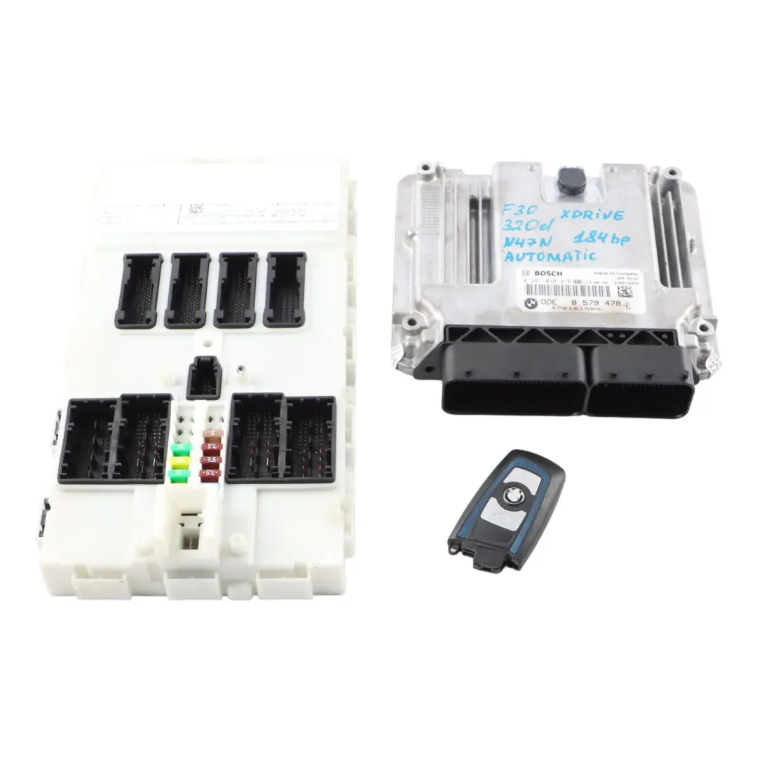 BMW F20 F30 120d 320d N47N 184HP ECU Kit Control Unit DDE 8579478 FEM Keys - SKU 8579478-2 - Part number 13618576333