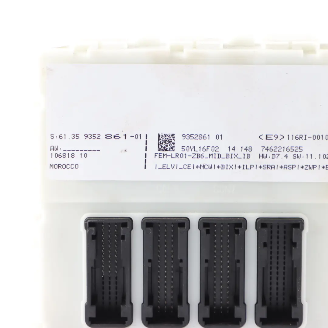 BMW F20 F30 120d 320d N47N 184HP ECU Kit Control Unit DDE 8579478 FEM Keys - SKU 8579478-2 - Part number 13618576333