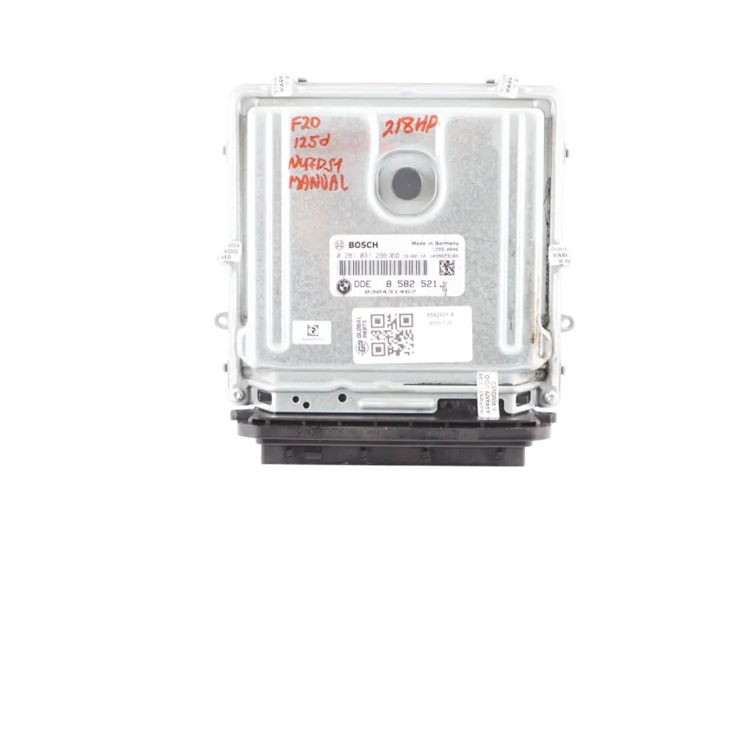 BMW F20 125d F30 325d N47S1 218HP Engine Unit ECU Kit DDE Key FEM Manual - SKU 8582521-4 - Part number 8582521