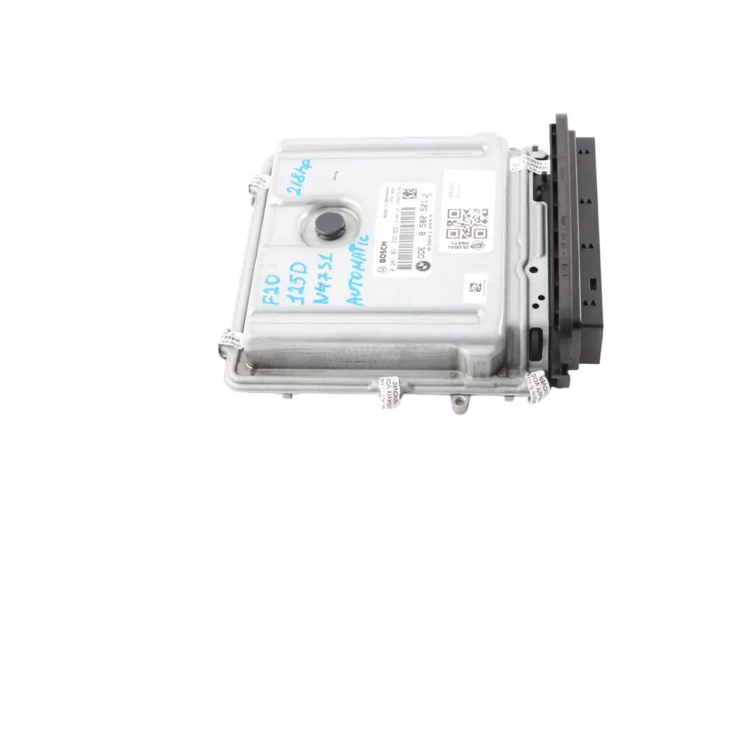 N47S1 218HP Engine Control Unit ECU DDE Automatic to BMW F20 125d F30 325d with Part number 8582521 BMW F20 125d F30 325d N47S1 218HP Engine Control Unit ECU DDE Automatic - SKU 8582521 - Part number 8582521