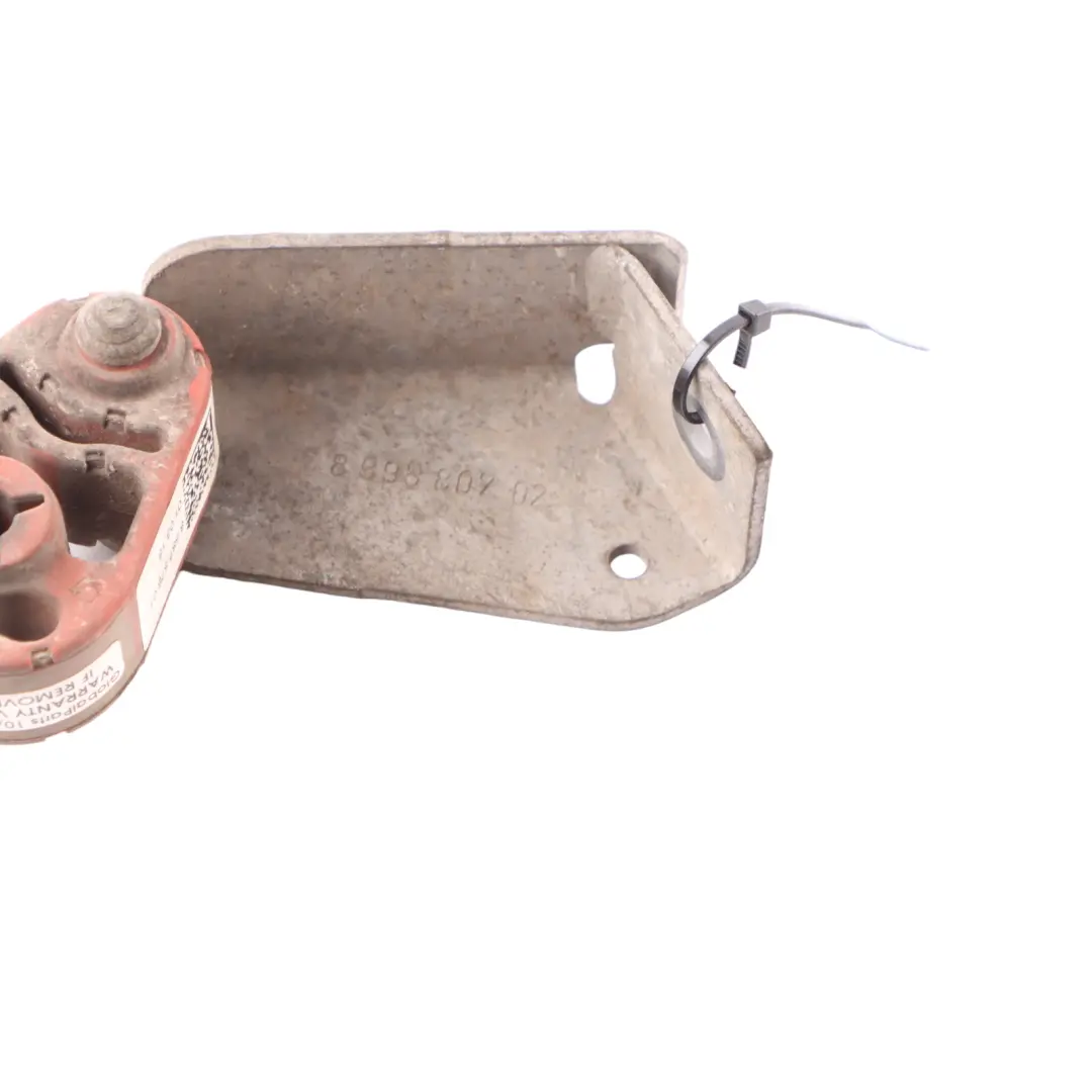 Exhaust Mount BMW F30 F31 F32 F33 F36 Silencer Carrier Support Bracket to with Part number 8595807 Exhaust Mount BMW F30 F31 F32 F33 F36 Silencer Carrier Support Bracket - SKU 8595807 - Part number 8595807