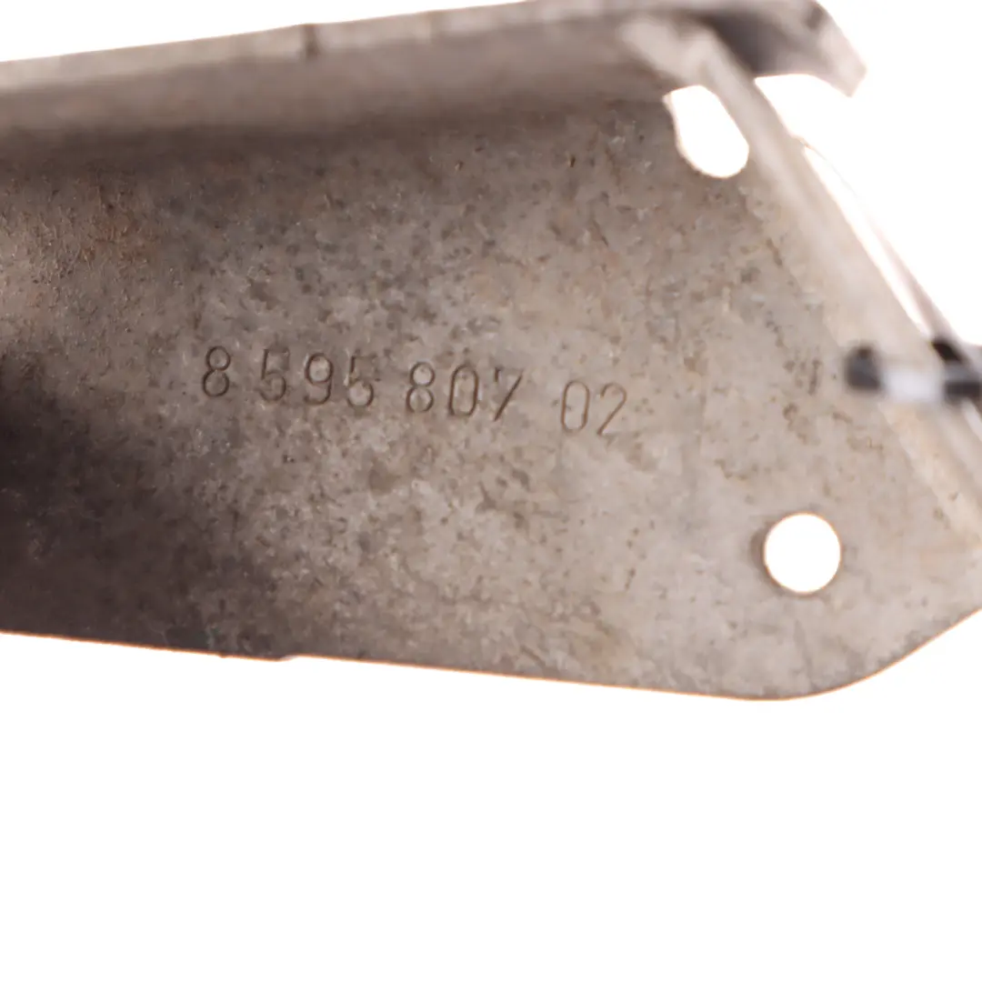 Exhaust Mount BMW F30 F31 F32 F33 F36 Silencer Carrier Support Bracket to with Part number 8595807 Exhaust Mount BMW F30 F31 F32 F33 F36 Silencer Carrier Support Bracket - SKU 8595807 - Part number 8595807