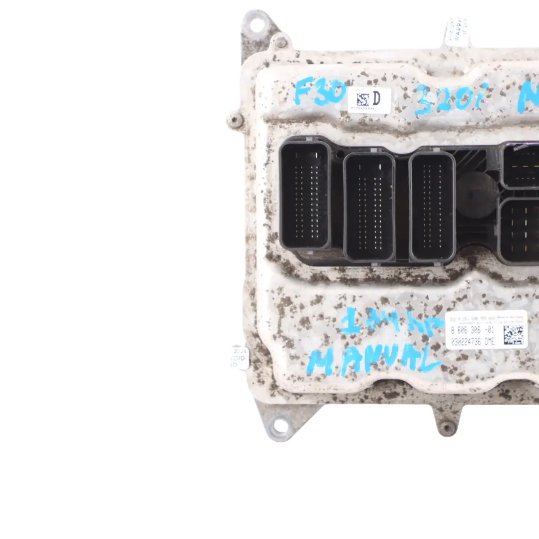 N20 ECU DME Engine Control Unit Module Manual to BMW F10 F11 F30 320i with Part number 8606306 BMW F10 F11 F30 320i N20 ECU DME Engine Control Unit Module Manual - SKU 8606306-4 - Part number 8606306