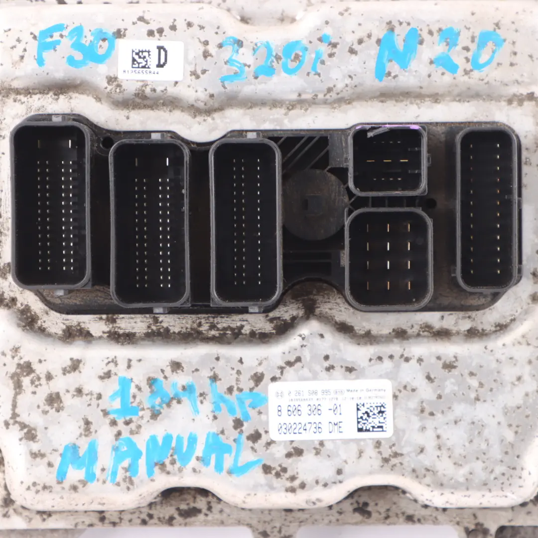 N20 ECU DME Engine Control Unit Module Manual to BMW F10 F11 F30 320i with Part number 8606306 BMW F10 F11 F30 320i N20 ECU DME Engine Control Unit Module Manual - SKU 8606306-4 - Part number 8606306