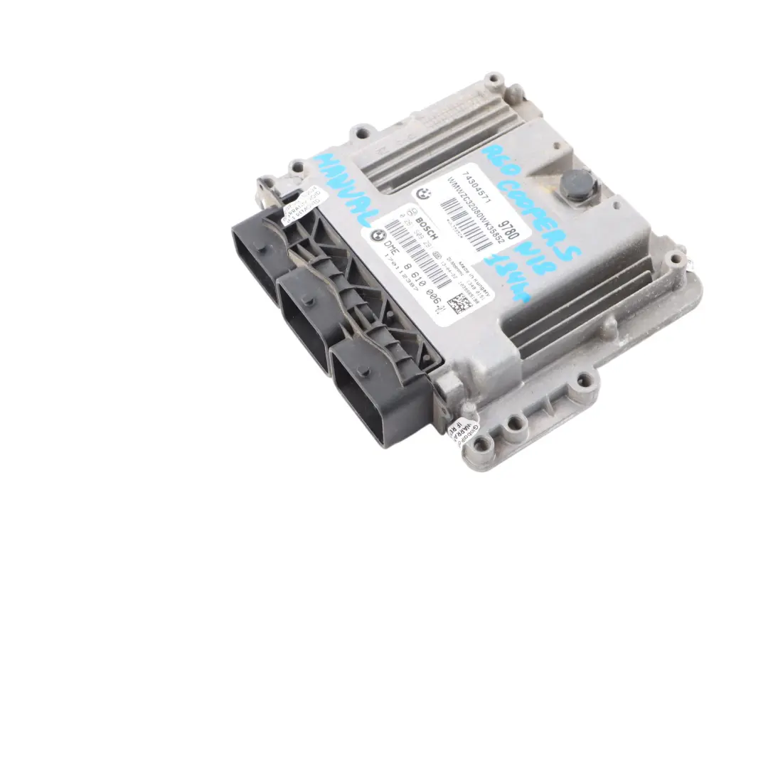 184HP Engine Control Unit ECU DME Manual to Mini Cooper S R56 LCI N18 1.6 with Part number 8610006 Mini Cooper S R56 LCI N18 1.6 184HP Engine Control Unit ECU DME Manual - SKU 8610006 - Part number 8610006