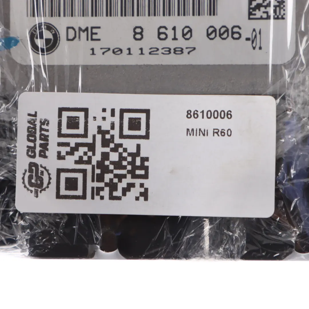 Mini Cooper S R56 LCI N18 1.6 184HP Engine Control Unit ECU DME Manual - SKU 8610006 - Part number 8610006