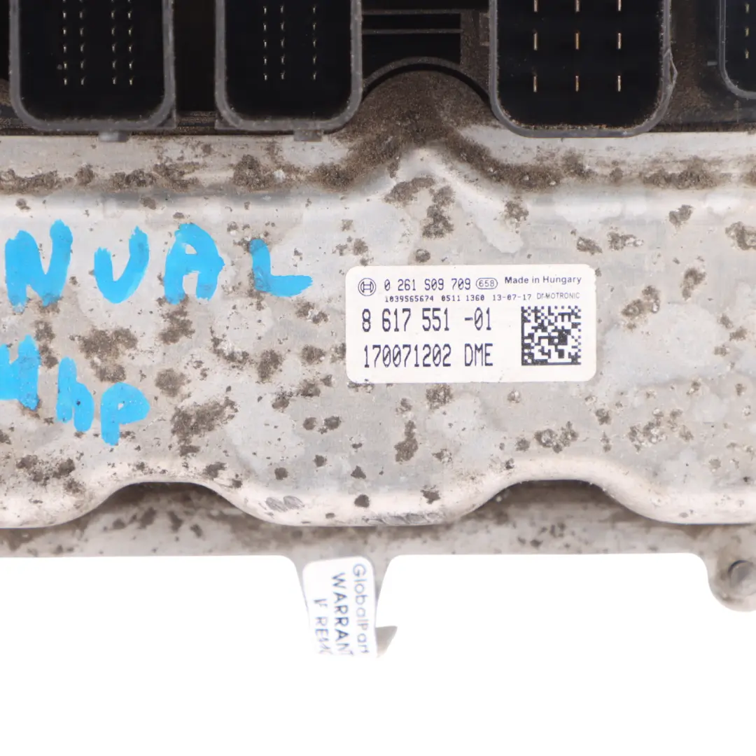 N20 184HP Engine ECU Kit DME FEM Key Manual to BMW F30 F31 320i Petrol with Part number 8617551 BMW F30 F31 320i Petrol N20 184HP Engine ECU Kit DME FEM Key Manual - SKU 8617551-3 - Part number 8617551