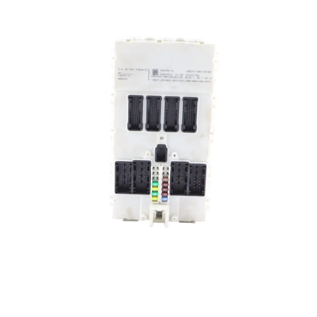 BMW F30 F31 320i Petrol N20 184HP Engine ECU Kit DME FEM Key Manual - SKU 8617551-3 - Part number 8617551
