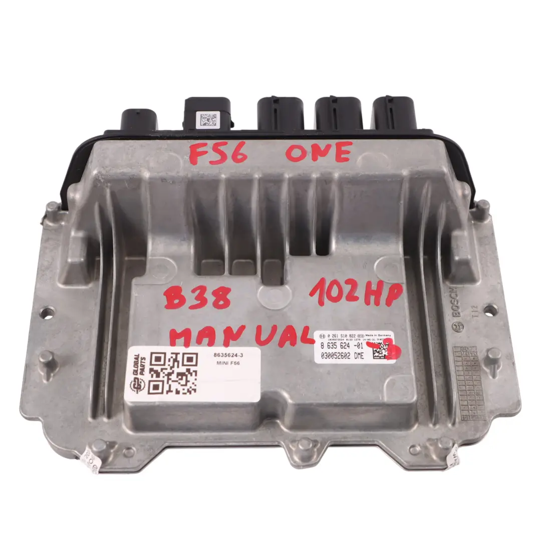 Mini One F56 B38 102HP Komputer Sterownik Silnika DME Klucze BDC - SKU 8635624-3 - Numer Części 8635624
