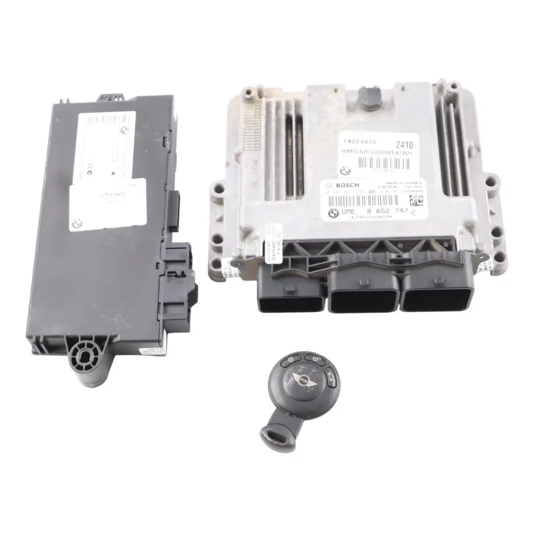 Mini Cooper R60 R61 ALL4 N18 1.6 122HP ECU Kit Unit DME + CAS3 + Key - SKU 8652747-1 - Part number 8652747