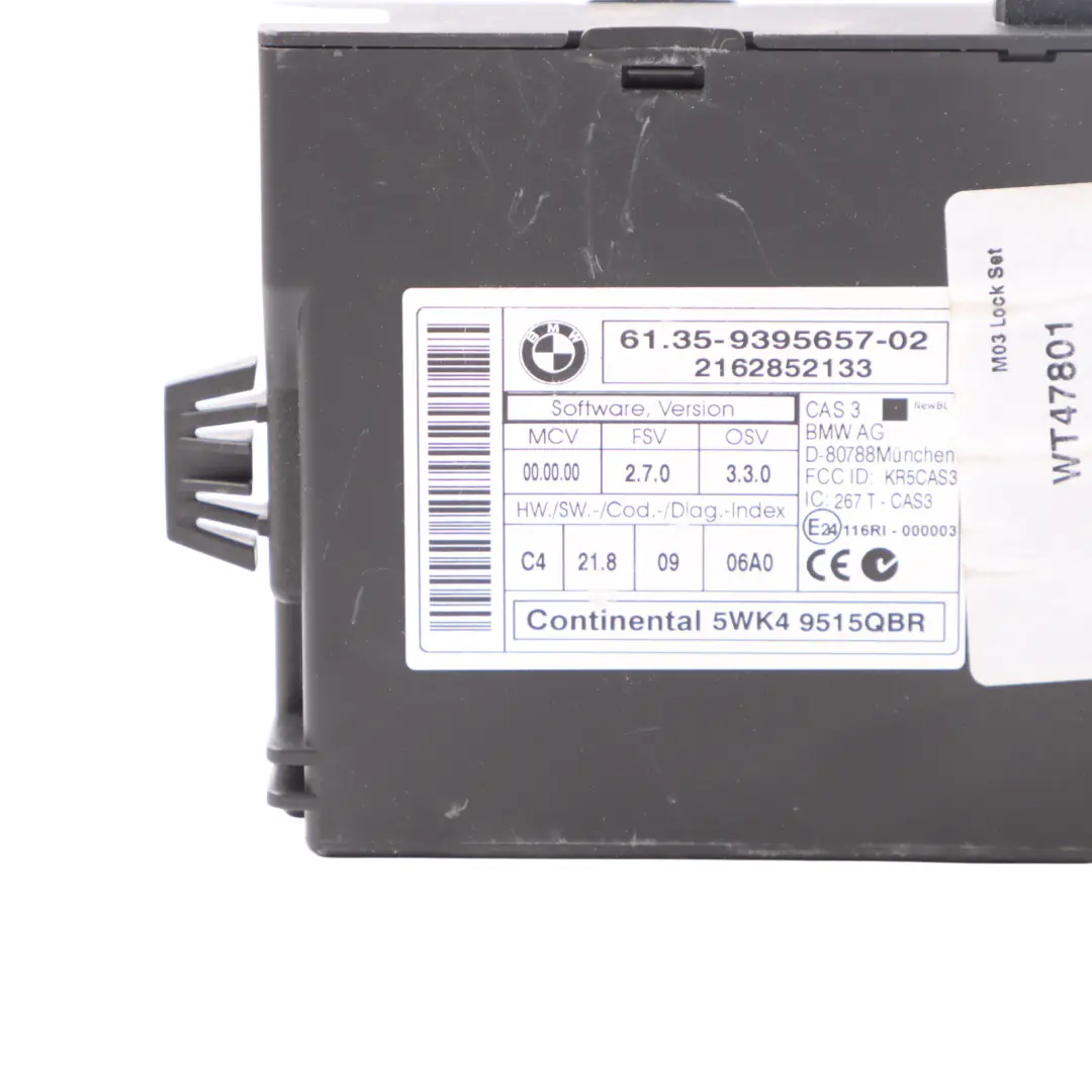 122HP ECU Kit Unit DME + CAS3 + Key to Mini Cooper R60 R61 ALL4 N18 1.6 with Part number 8652747 Mini Cooper R60 R61 ALL4 N18 1.6 122HP ECU Kit Unit DME + CAS3 + Key - SKU 8652747-1 - Part number 8652747