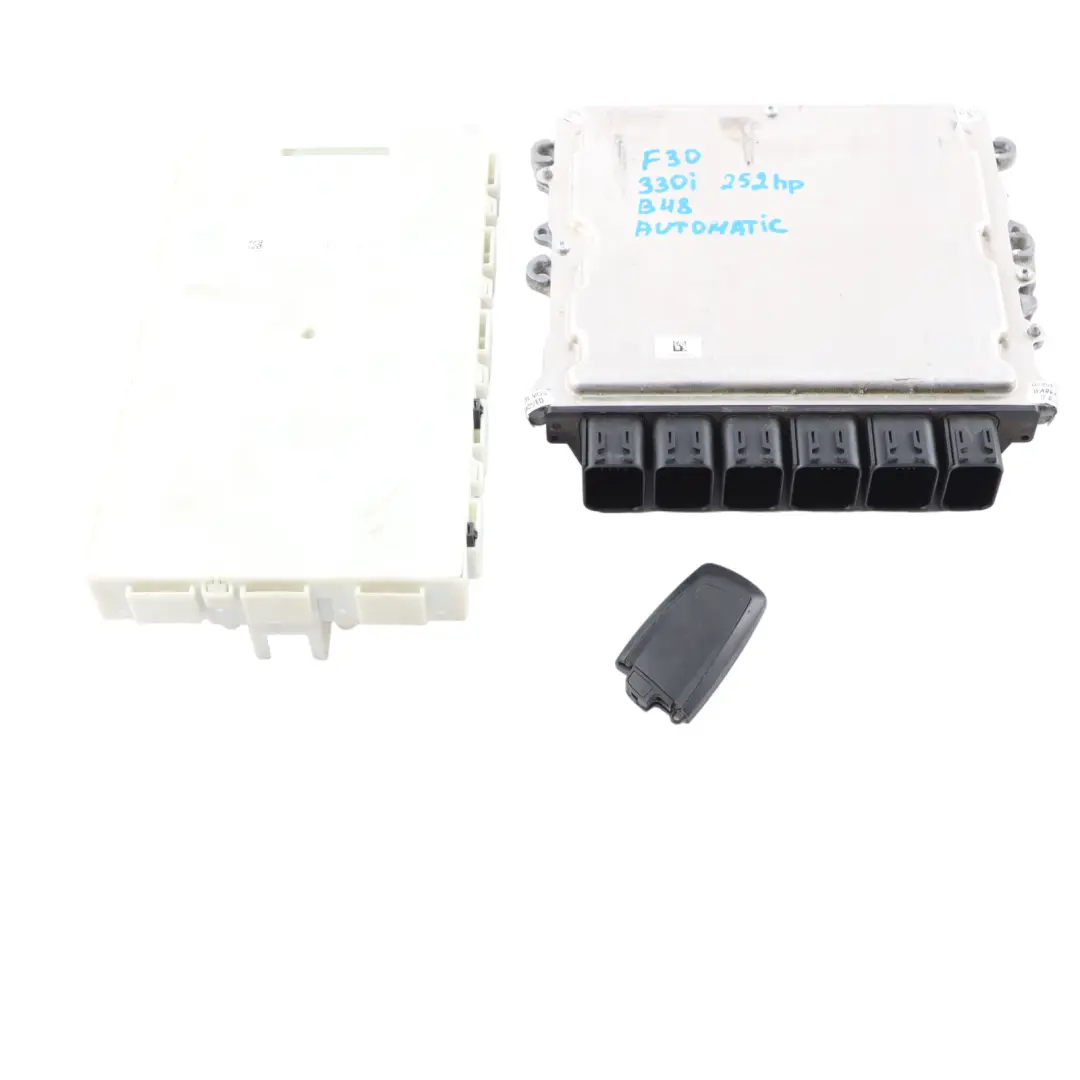BMW F30 330i B48 252HP Engine Control Unit ECU Kit DME FEM Key Automatic - SKU 8663562-1 - Part number 8663562
