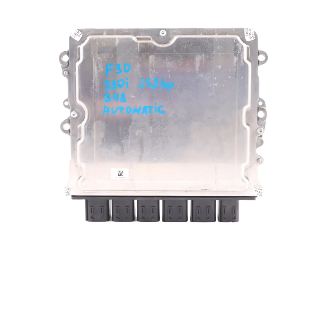 BMW F30 330i B48 252HP Engine Control Unit ECU Kit DME FEM Key Automatic - SKU 8663562-1 - Part number 8663562