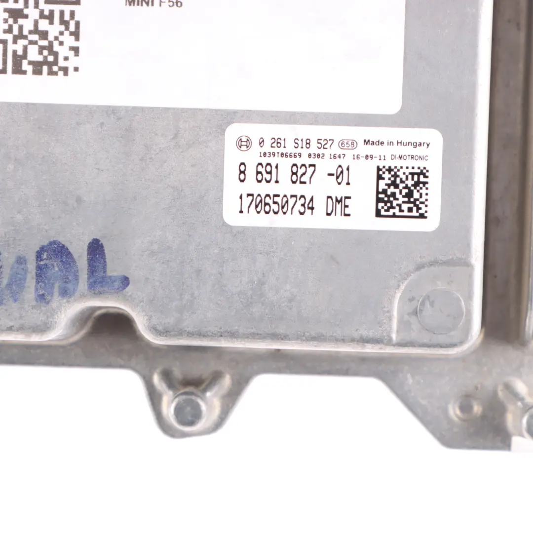 B38 136HP Petrol Engine ECU Kit DME BDC + Key Manual to Mini Cooper F56 with Part number 8691827 Mini Cooper F56 B38 136HP Petrol Engine ECU Kit DME BDC + Key Manual - SKU 8691827-1 - Part number 8691827