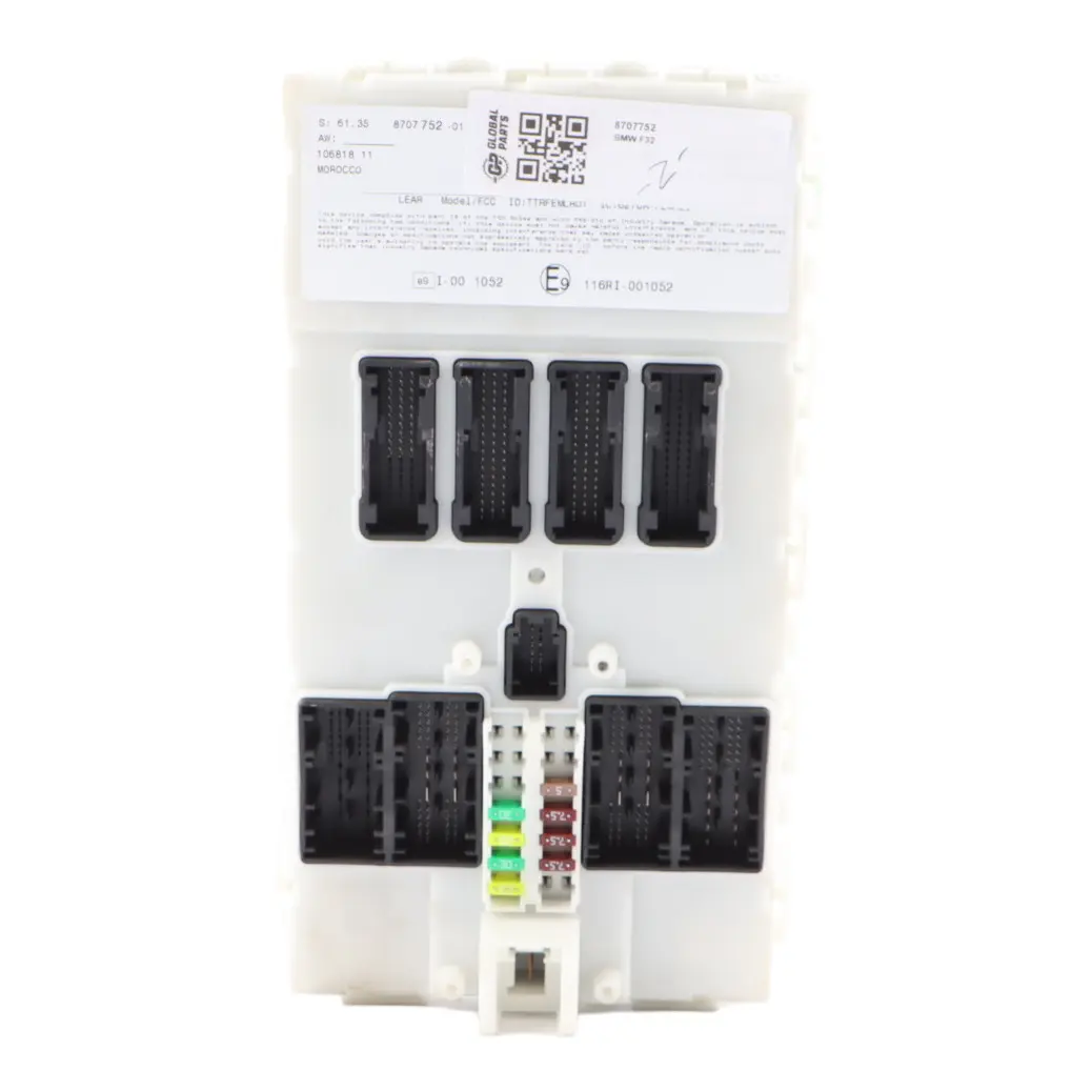 FEM Control Unit Module ECU to BMW F20 F32 with Part number 8707752 BMW F20 F32 FEM Control Unit Module ECU - SKU 8707752 - Part number 8707752