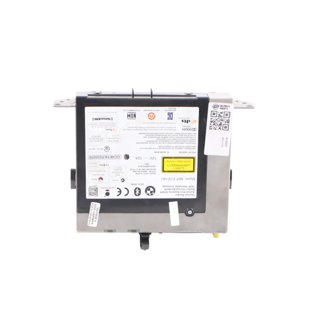  Head Unit BMW F20 F21 F22 F30 F31 LCI Sat Nav Radio Media Navigation - SKU 8708257 - Part number 8708257