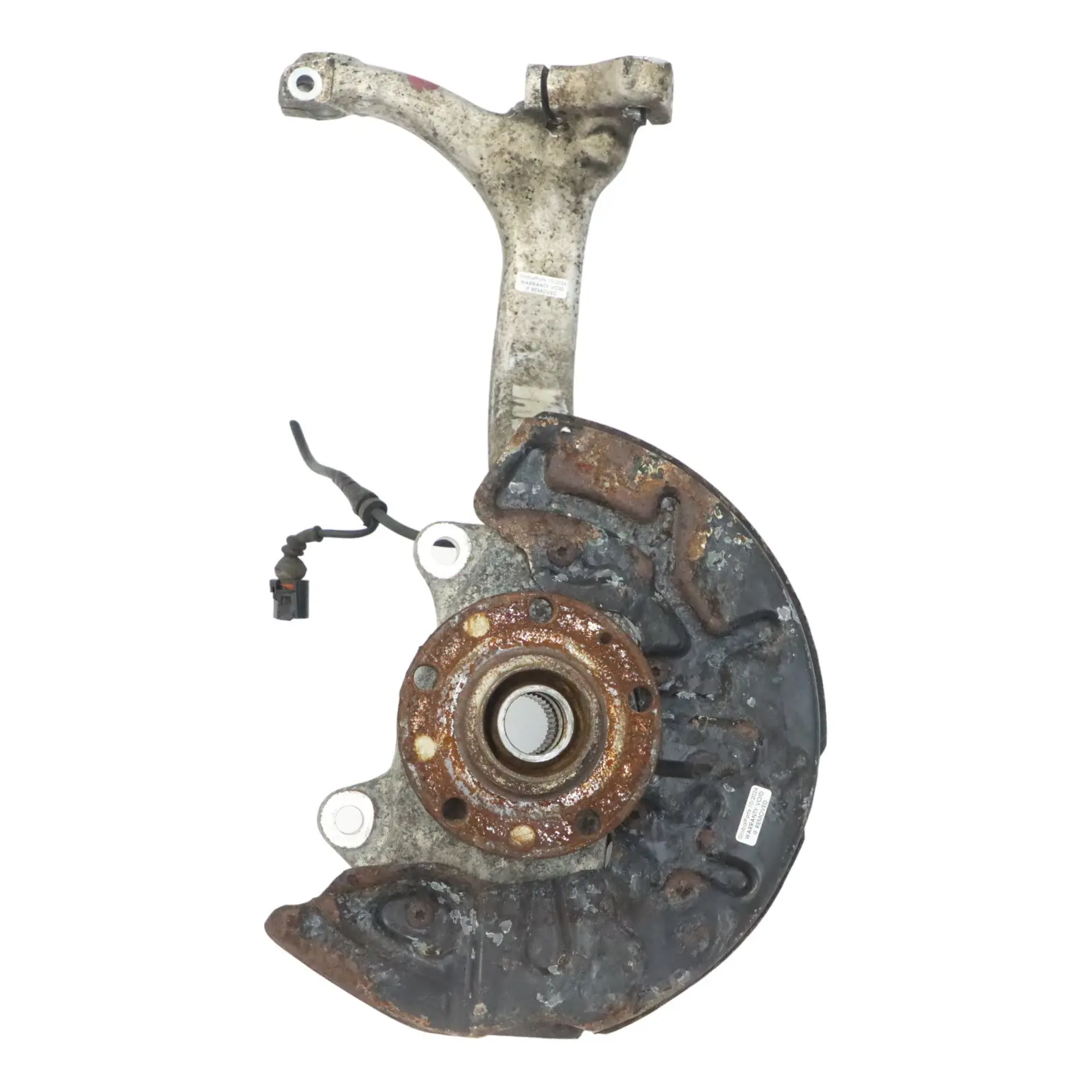 Audi A4 B7 Porta ruota anteriore destra Porta mozzo ruota Piastra disco freno