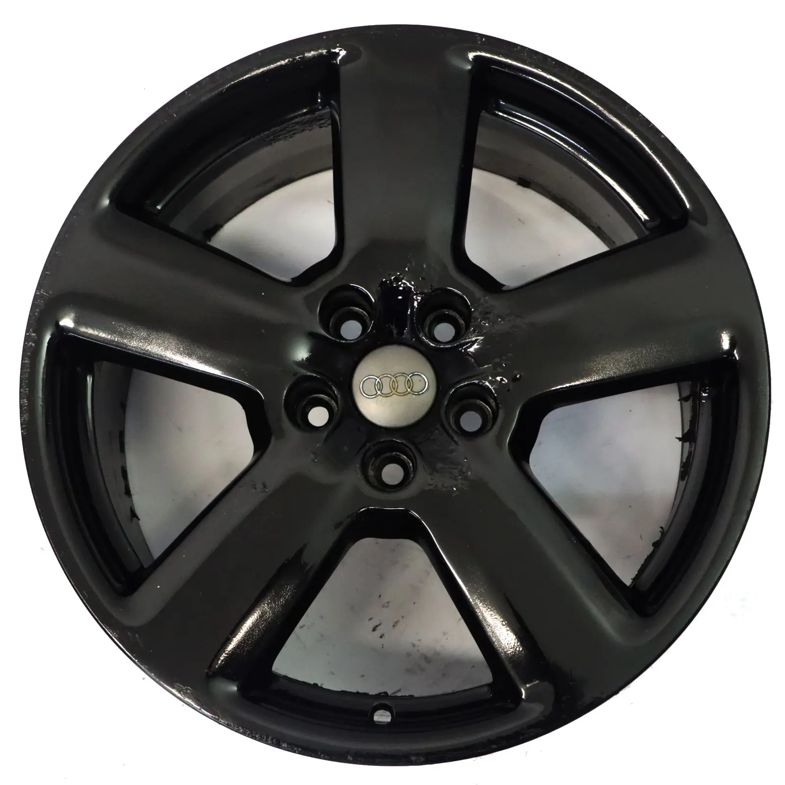 Audi A4 B7 Cerchio in Lega Nero 18" ET:43 8J 8E0601025AK