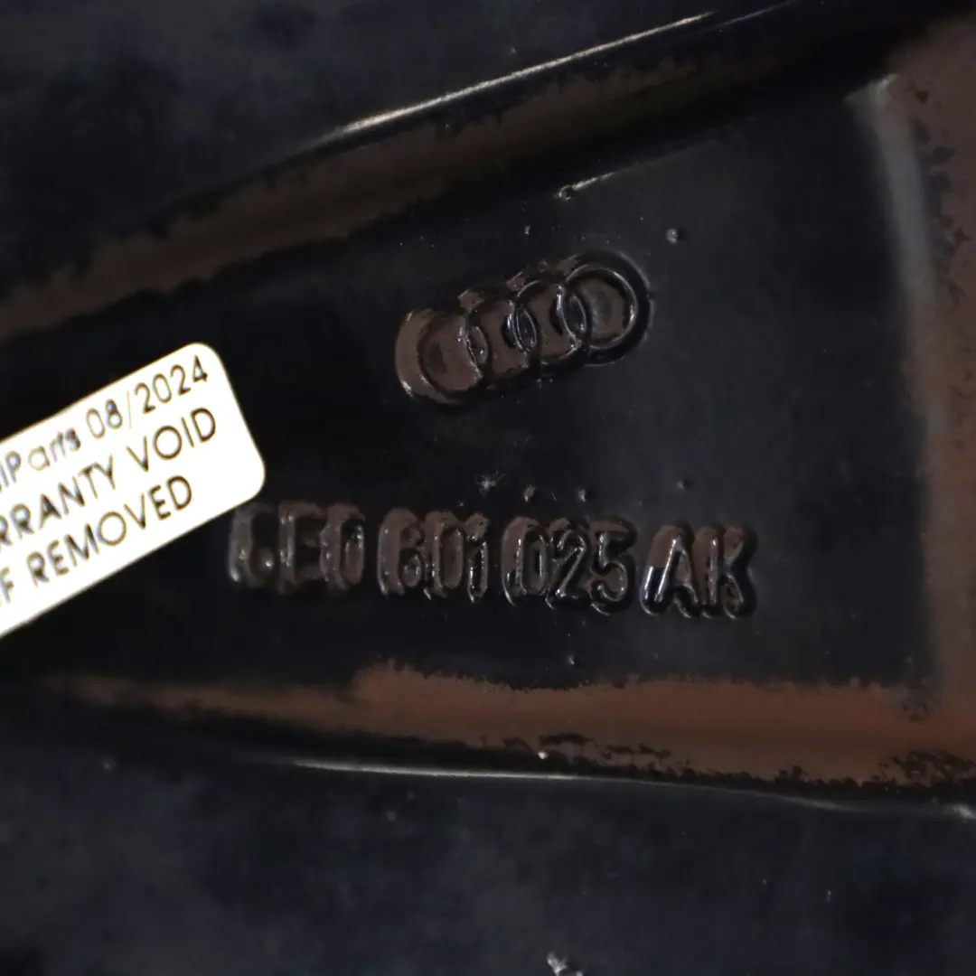 Audi A4 B7 Llanta de Aleación Negra 18" ET:43 8J - SKU 8E0601025AK-2 - Número de pieza 8E0601025AK