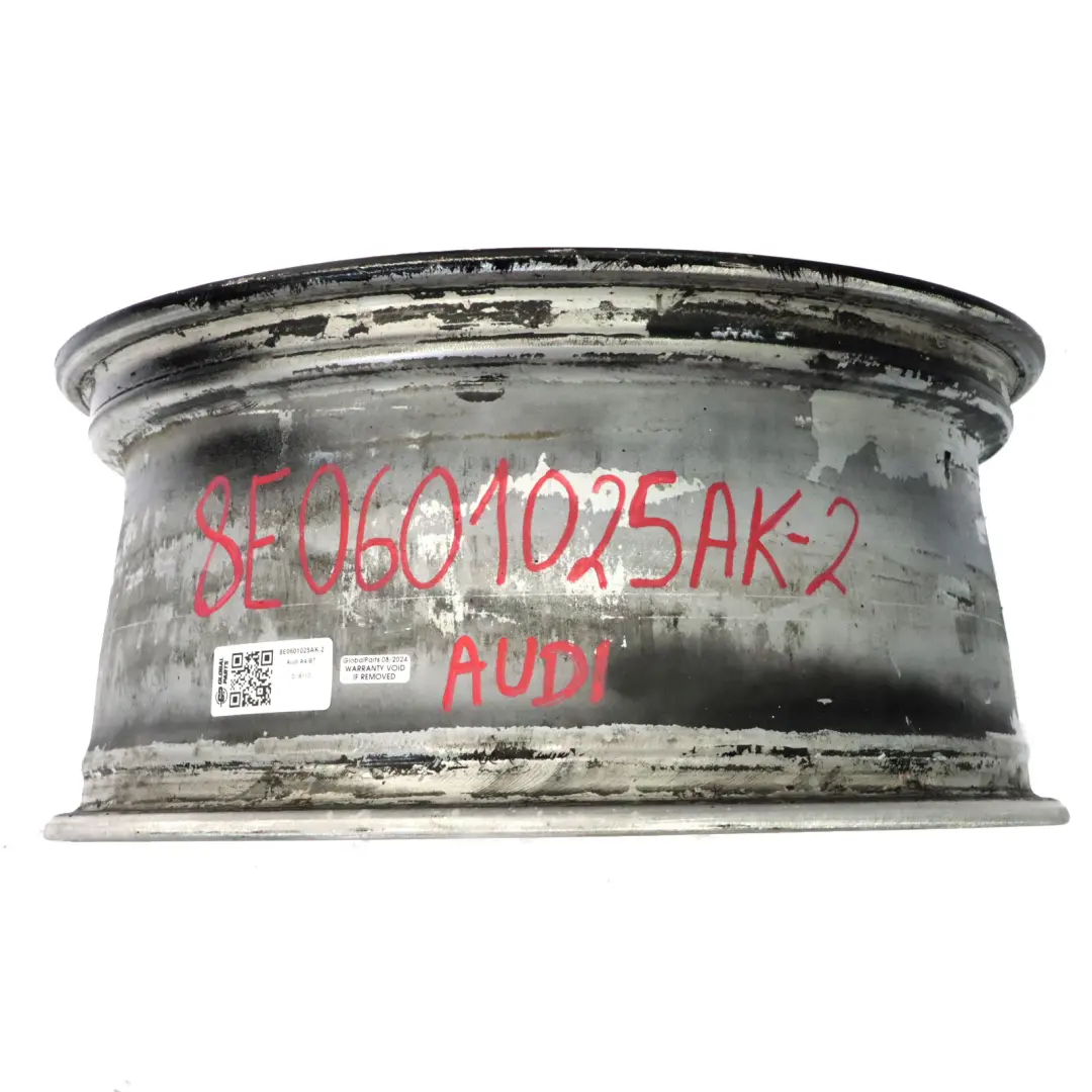 Cerchio in Lega Nero 18" ET:43 8J per Audi A4 B7 con numero di parte 8E0601025AK Audi A4 B7 Cerchio in Lega Nero 18" ET:43 8J - SKU 8E0601025AK-2 - Numero di parte 8E0601025AK