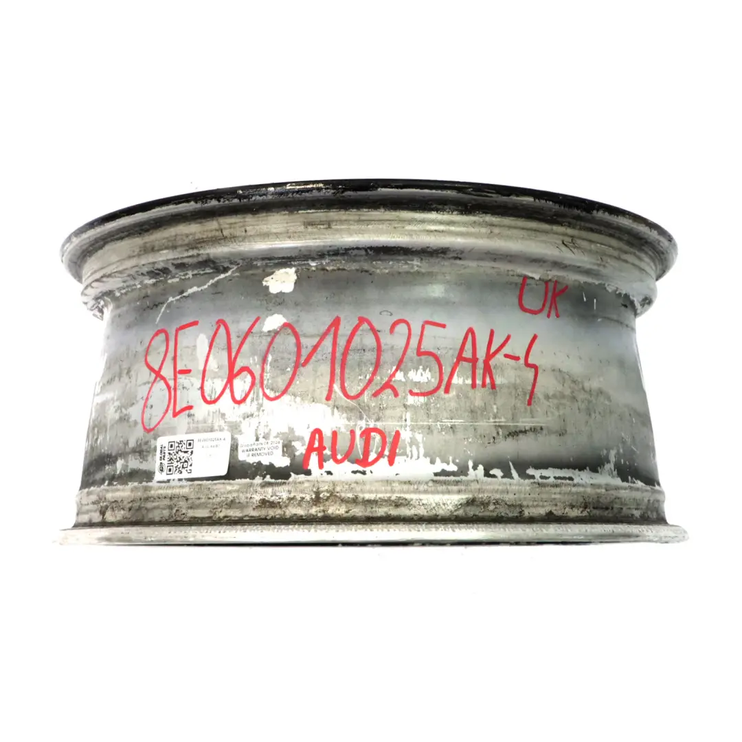 Alloy Wheel Rim 18" ET:43 8J to Audi A4 B7 Black with Part number 8E0601025AK Audi A4 B7 Black Alloy Wheel Rim 18" ET:43 8J - SKU 8E0601025AK-4 - Part number 8E0601025AK