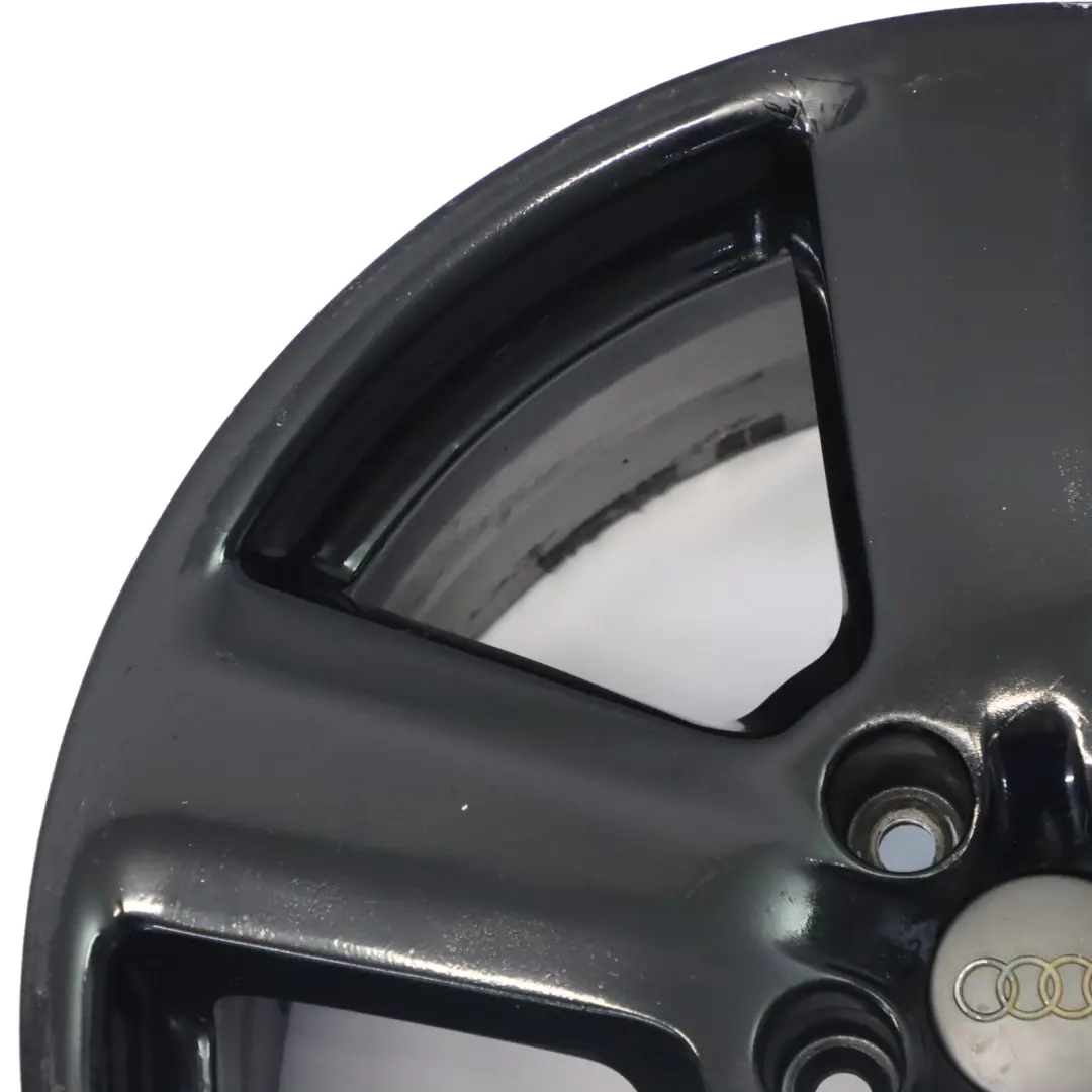 Alloy Wheel Rim 18" ET:43 8J to Audi A4 B7 Black with Part number 8E0601025AK Audi A4 B7 Black Alloy Wheel Rim 18" ET:43 8J - SKU 8E0601025AK-4 - Part number 8E0601025AK