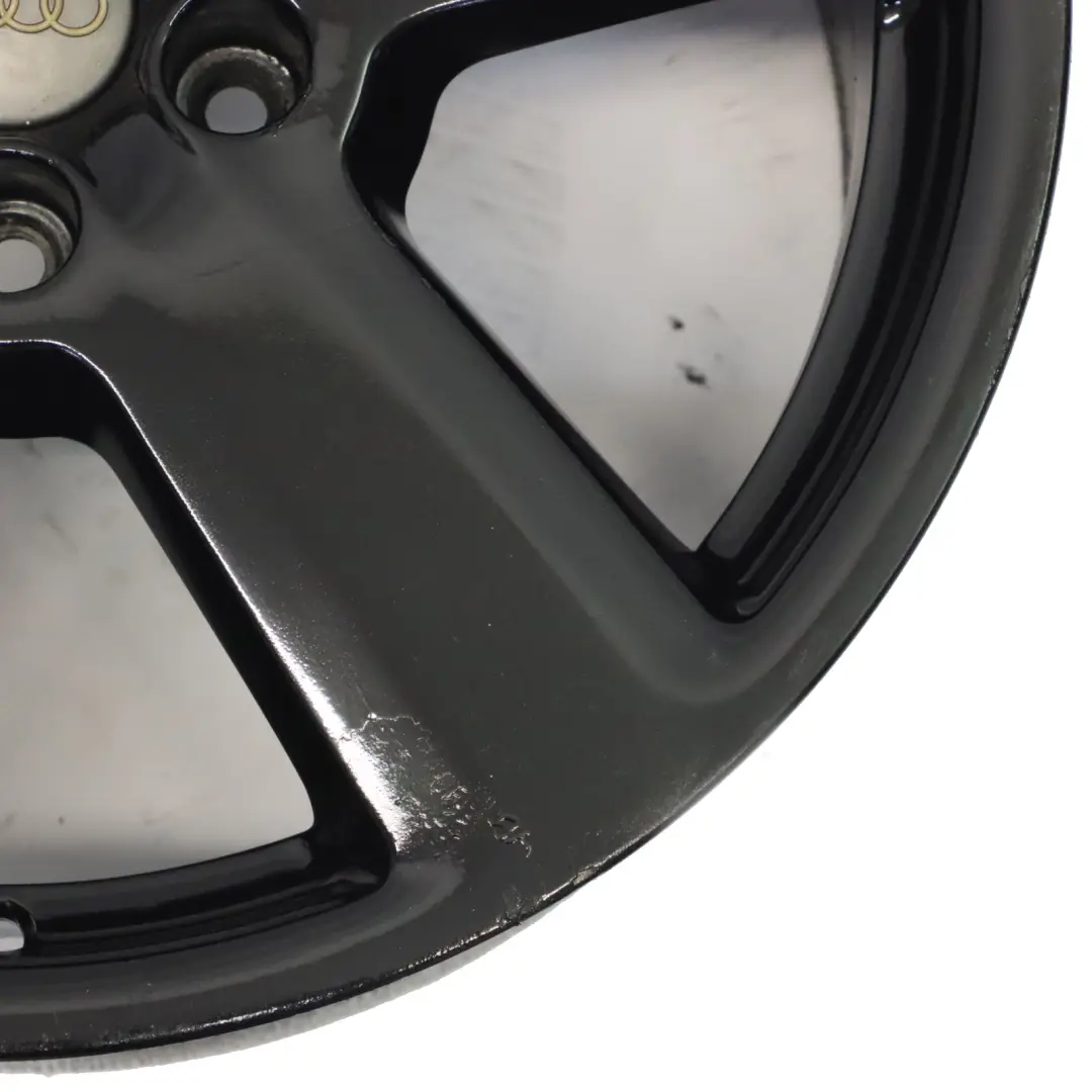 Alloy Wheel Rim 18" ET:43 8J to Audi A4 B7 Black with Part number 8E0601025AK Audi A4 B7 Black Alloy Wheel Rim 18" ET:43 8J - SKU 8E0601025AK-4 - Part number 8E0601025AK