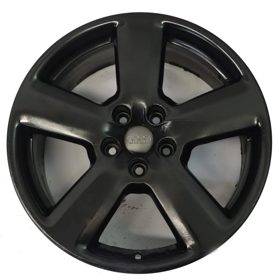Alloy Wheel Rim 18" ET:43 8J to Audi A4 B7 Black with Part number 8E0601025AK Audi A4 B7 Black Alloy Wheel Rim 18" ET:43 8J - SKU 8E0601025AK-5 - Part number 8E0601025AK
