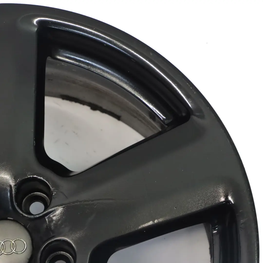 Alloy Wheel Rim 18" ET:43 8J to Audi A4 B7 Black with Part number 8E0601025AK Audi A4 B7 Black Alloy Wheel Rim 18" ET:43 8J - SKU 8E0601025AK-5 - Part number 8E0601025AK