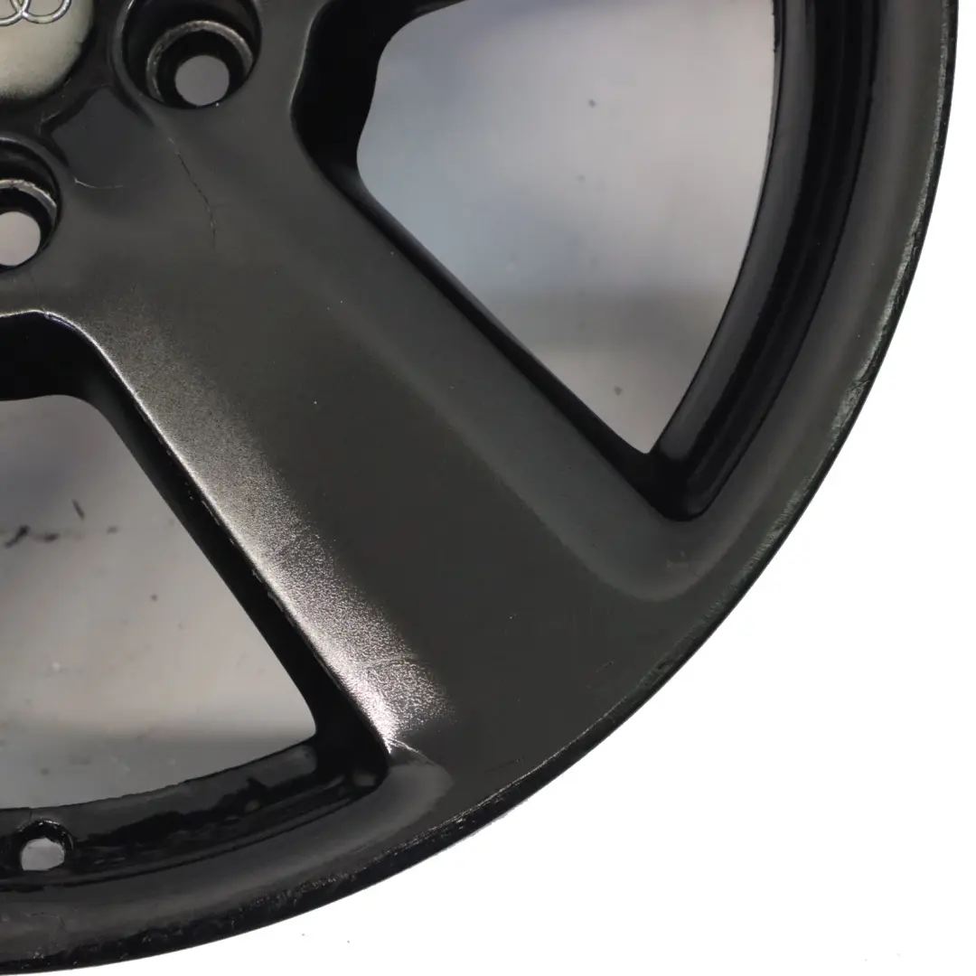 Alloy Wheel Rim 18" ET:43 8J to Audi A4 B7 Black with Part number 8E0601025AK Audi A4 B7 Black Alloy Wheel Rim 18" ET:43 8J - SKU 8E0601025AK-5 - Part number 8E0601025AK
