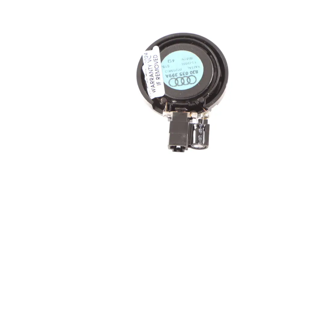 Haut parleur Avant Gauche Droite pour Audi TT 8J à propos du numéro de pièce 8J0035399A Audi TT 8J Haut parleur Avant Gauche Droite - SKU 8J0035399A - Numéro de pièce 8J0035399A