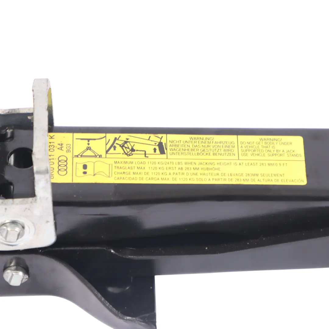 Cric de levage pour voiture Outil de levage de roue pour Audi A5 8T à propos du numéro de pièce 8K0011031K Audi A5 8T Cric de levage pour voiture Outil de levage de roue - SKU 8K0011031K - Numéro de pièce 8K0011031K