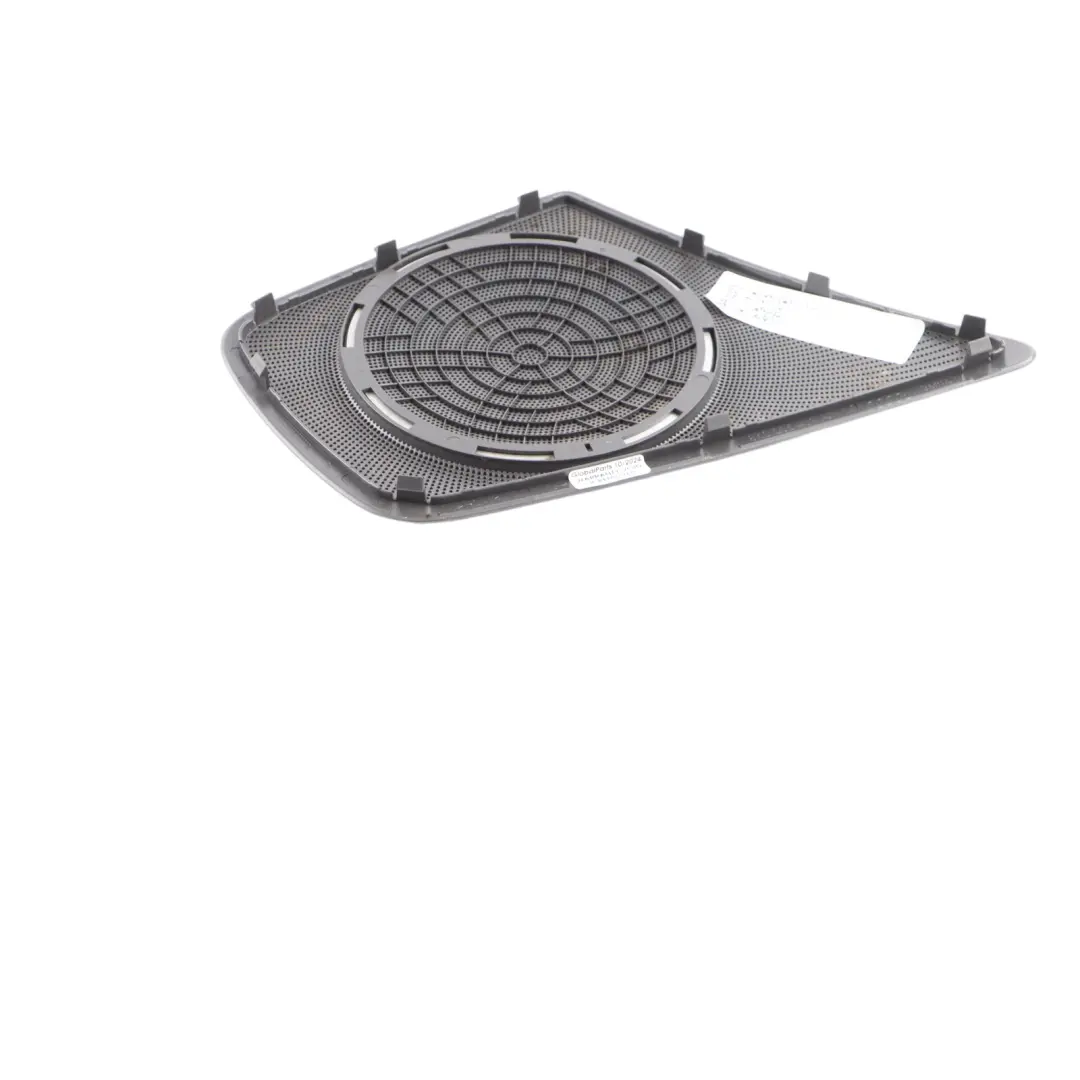 Audi A4 B8 Copertura altoparlante porta anteriore sinistra Trim Nero - SKU 8K0035419A - Numero di parte 8K0035419A
