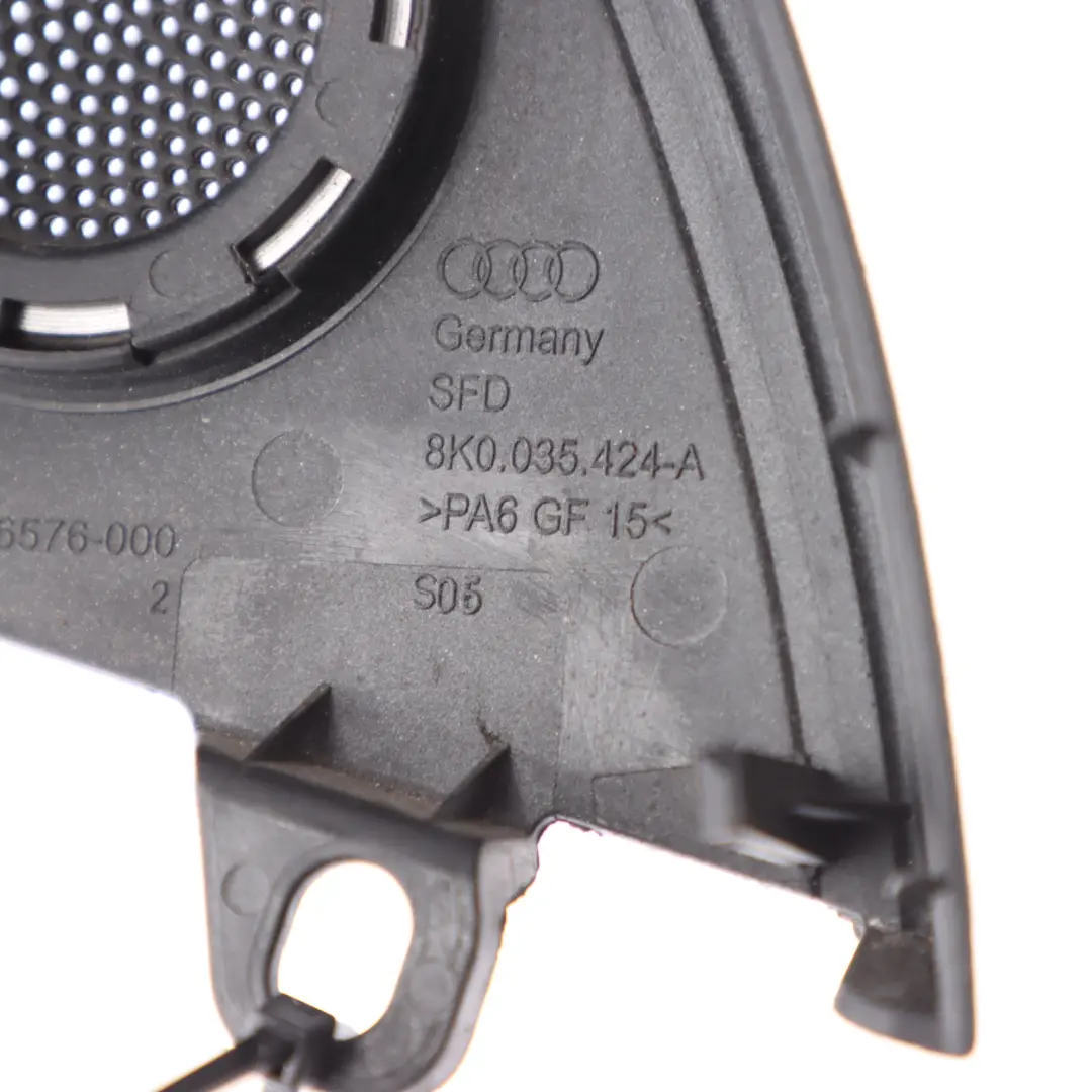 Audi A4 B8 Tweeter Cubierta Altavoz Triángulo Trim Delantero Derecho - SKU 8K0035424A - Número de pieza 8K0035424A