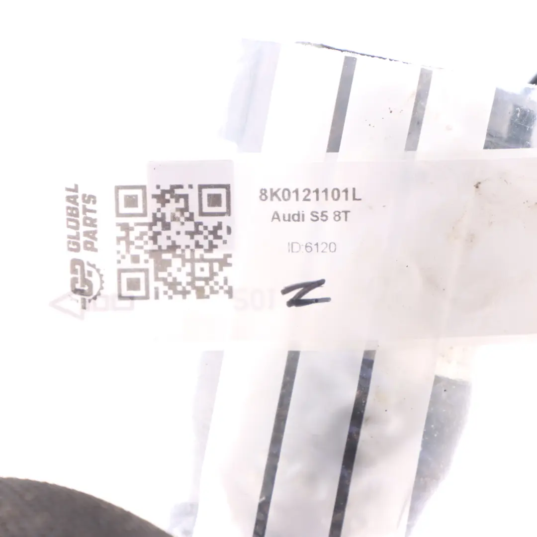 CAUA Upper Coolant Radiator Hose Line Pipe to Audi S5 8T 4.2 FSI with Part number 8K0121101L Audi S5 8T 4.2 FSI CAUA Upper Coolant Radiator Hose Line Pipe - SKU 8K0121101L - Part number 8K0121101L