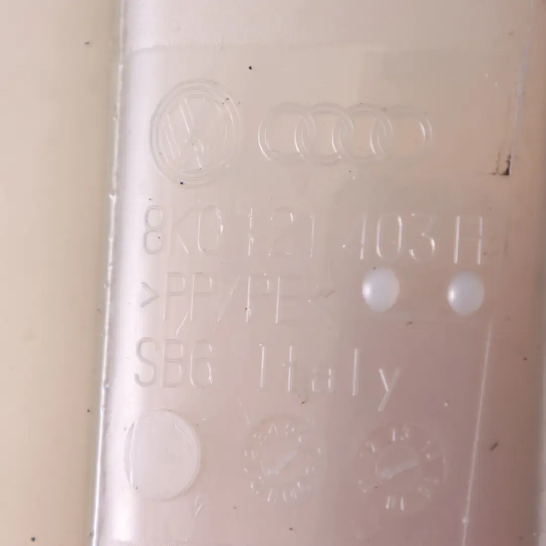 Coolant Expansion Overflow Reservoir Bottle Tank Audi A5 8T 2.0 TDI - SKU 8K0121403H - Part number 8K0121403H