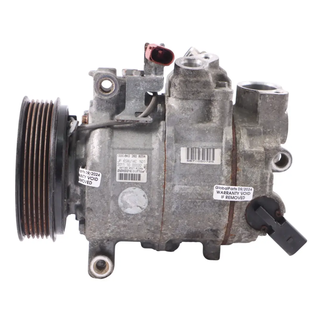 Air Conditioning Compressor Audi A4 B8 A5 8T 2.0 TDI A/C Pump - SKU 8K0260805N - Part number 8K0260805N