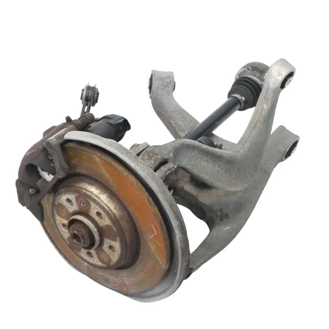 Audi A5 8T Suspension jambe arrière gauche Support de roue Arbre sortie Disque - SKU 8K0505431AR-1 - Numéro de pièce 8K0505431AR