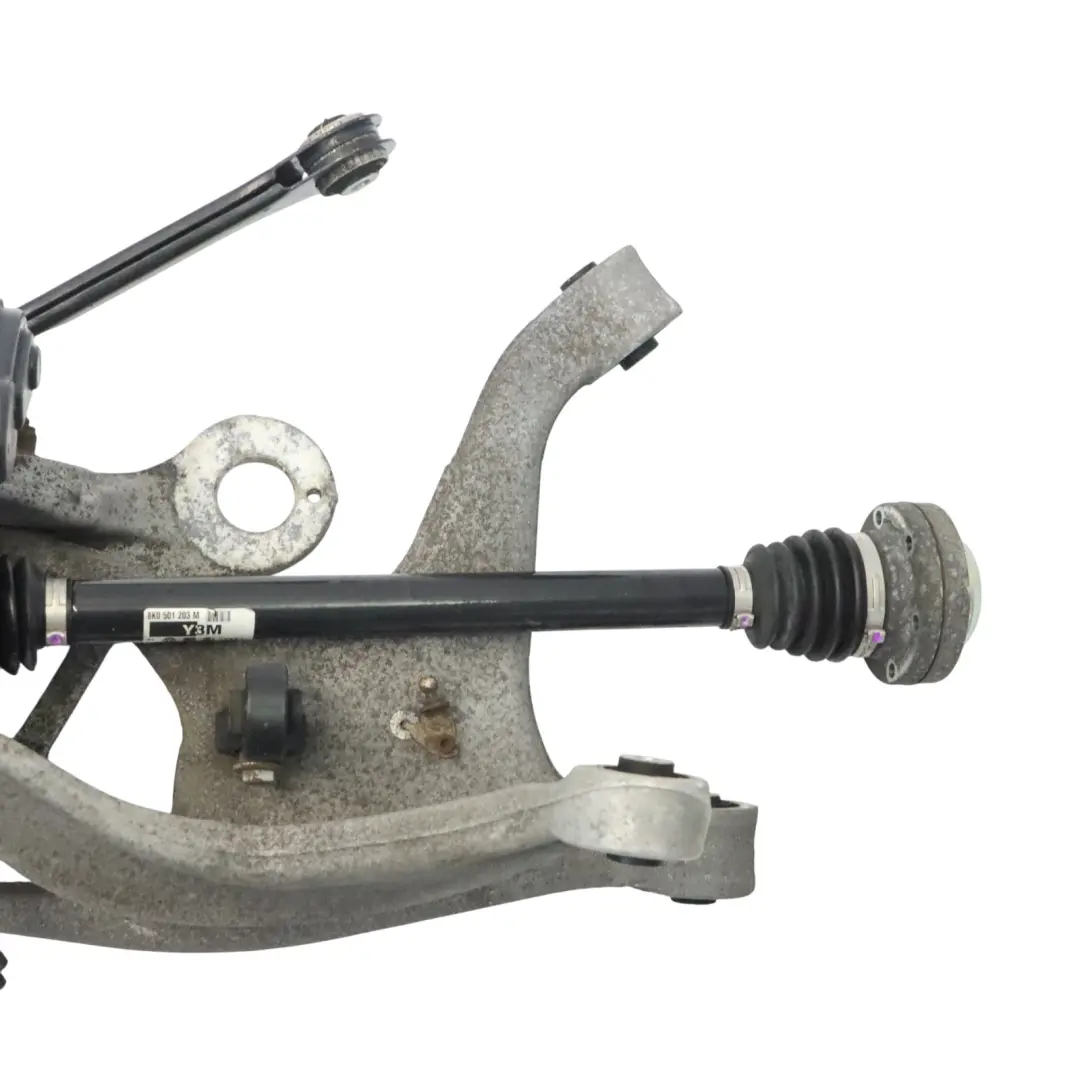 Audi A5 8T Suspension Leg Rear Left N/S Wheel Carrier Output Shaft Brake Disc - SKU 8K0505431AR-1 - Part number 8K0505431AR