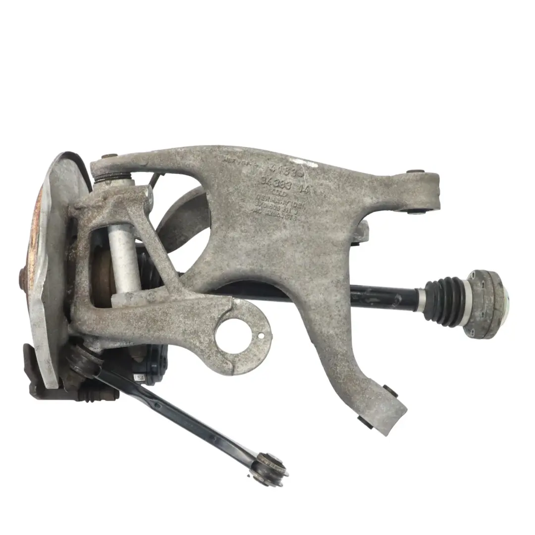 Suspension jambe arrière gauche Support de roue Arbre sortie Disque pour Audi A5 8T à propos du numéro de pièce 8K0505431AR Audi A5 8T Suspension jambe arrière gauche Support de roue Arbre sortie Disque - SKU 8K0505431AR-1 - Numéro de pièce 8K0505431AR