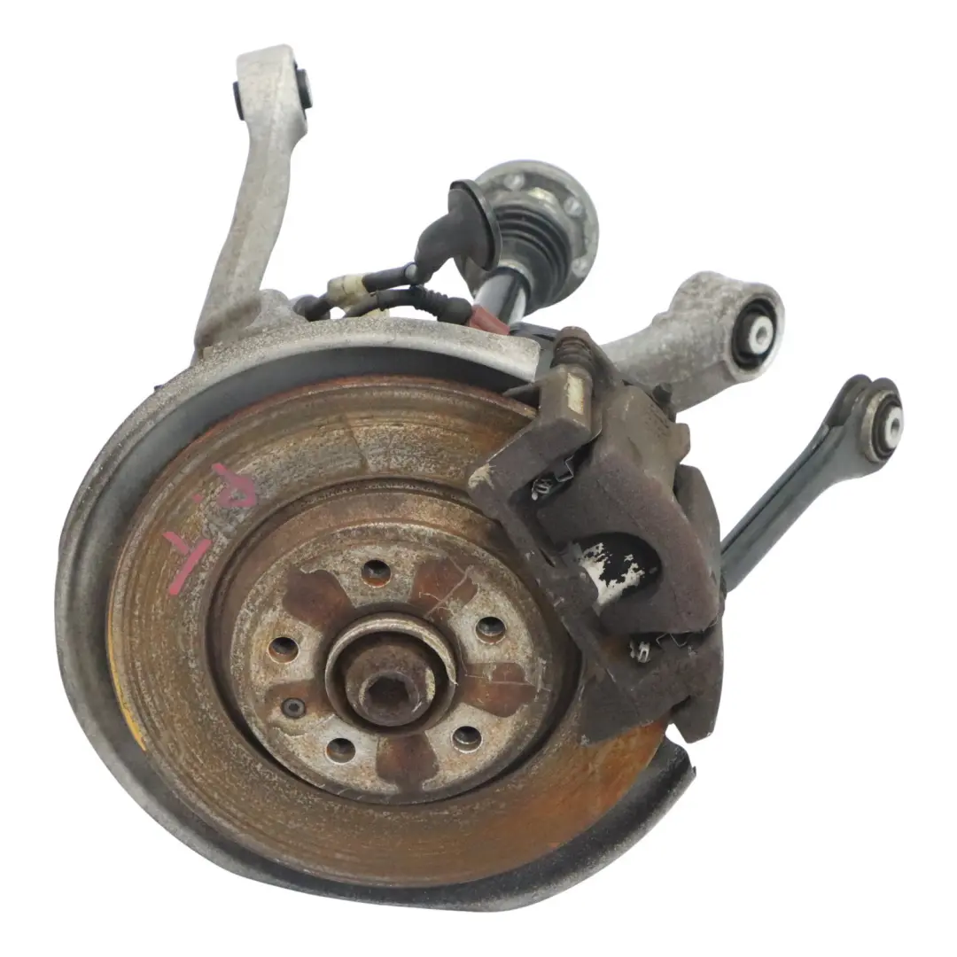 Suspension Leg Rear Right O/S Wheel Carrier Output Shaft Brake Disc to Audi A5 8T with Part number 8K0505432AR Audi A5 8T Suspension Leg Rear Right O/S Wheel Carrier Output Shaft Brake Disc - SKU 8K0505432AR - Part number 8K0505432AR