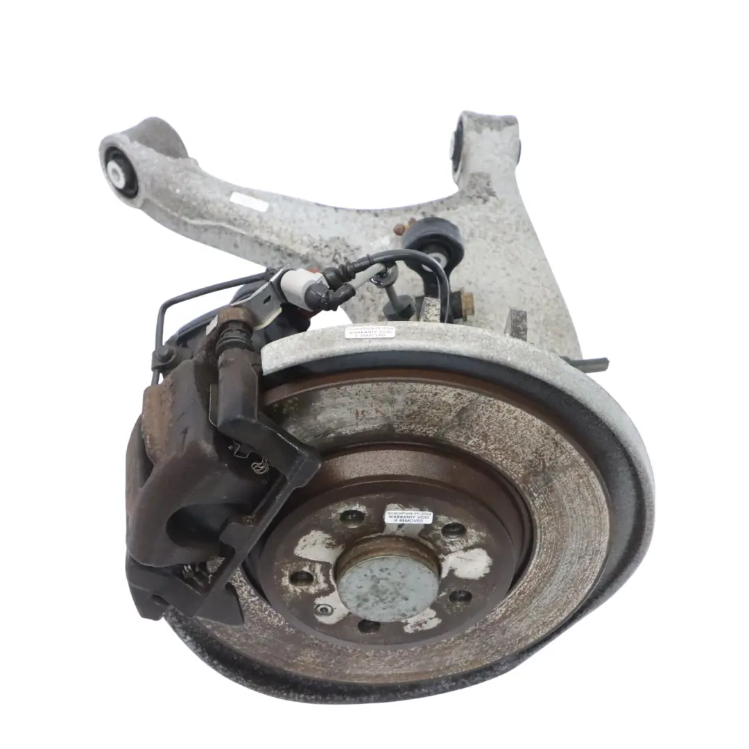 Audi A6 C7 Support de roue arrière gauche Jambe de suspension Disque de frein - SKU 8K0505431AM-1 - Numéro de pièce 8K0505431AM