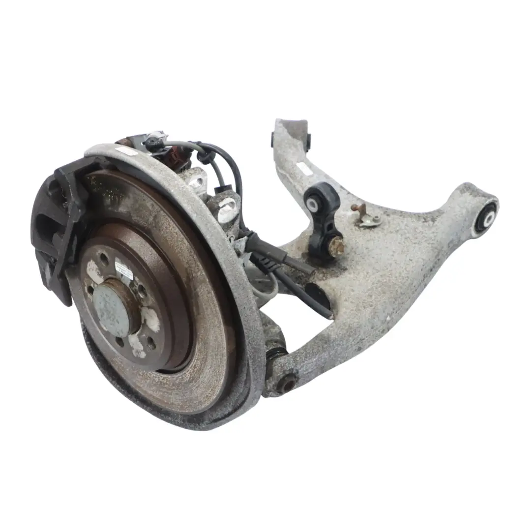 Audi A6 C7 Support de roue arrière gauche Jambe de suspension Disque de frein - SKU 8K0505431AM-1 - Numéro de pièce 8K0505431AM
