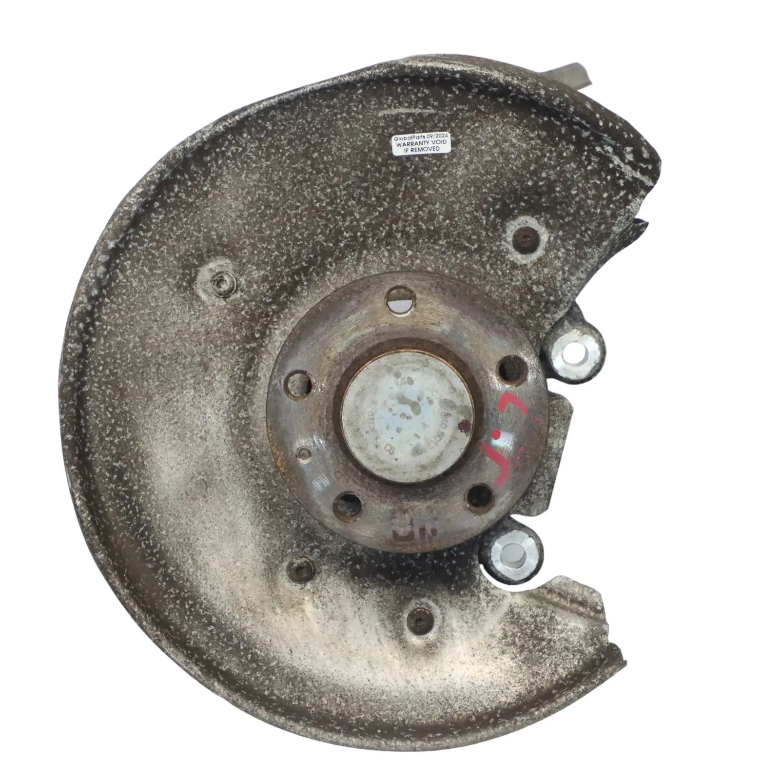 Audi A5 8T Rad Träger Hinten Links Halterung Brems Scheibe Teller 8K0505431AP