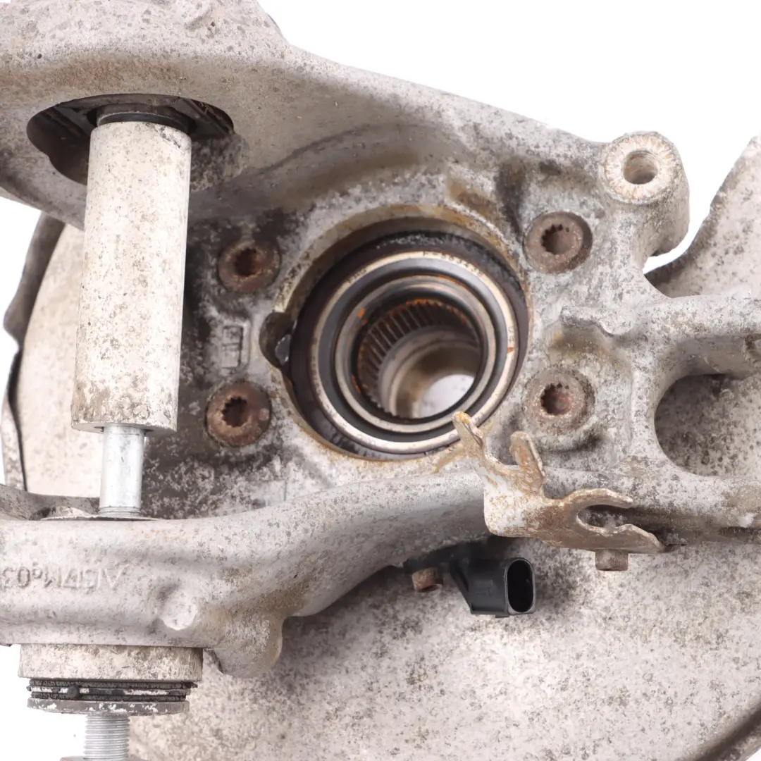 Audi A5 S5 8T Wheel Carrier Rear Right O/S Wheel Hub Holder Brake Disc Plate - SKU 8K0505432AH - Part number 8K0505432AH