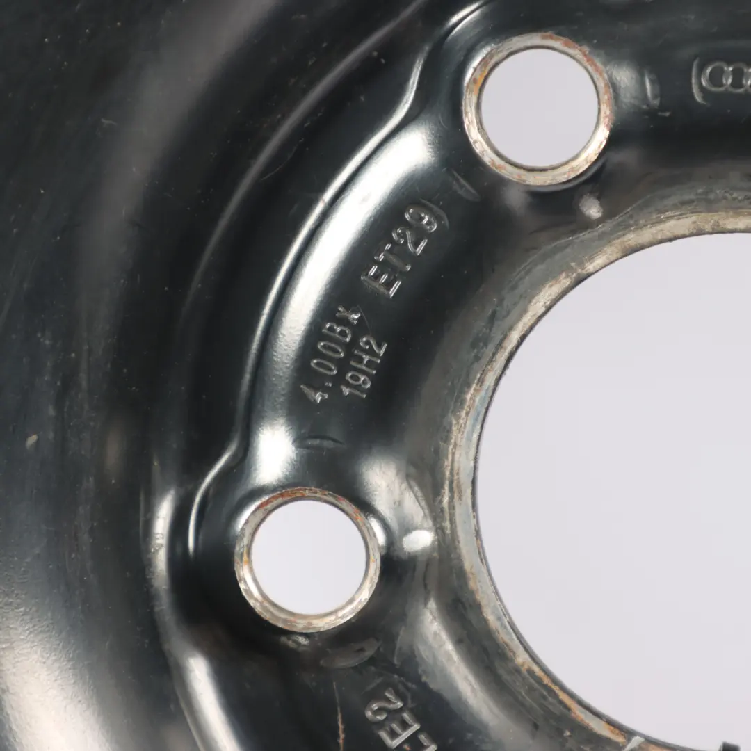 Saver Ersatzrad R19 4J Continental 125/70 ET29 für Audi A4 B8 Space mit Teilenummer 8K0601027D Audi A4 B8 Space Saver Ersatzrad R19 4J Continental 125/70 ET29 - SKU 8K0601027D-1 - Teilenummer 8K0601027D