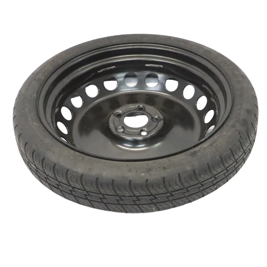 Roue secours acier R19 Hankook Tyre 125/70 pour Audi A5 8T A4 B8 à propos du numéro de pièce 8K0601027F Audi A5 8T A4 B8 Roue secours acier R19 Hankook Tyre 125/70 - SKU 8K0601027F - Numéro de pièce 8K0601027F