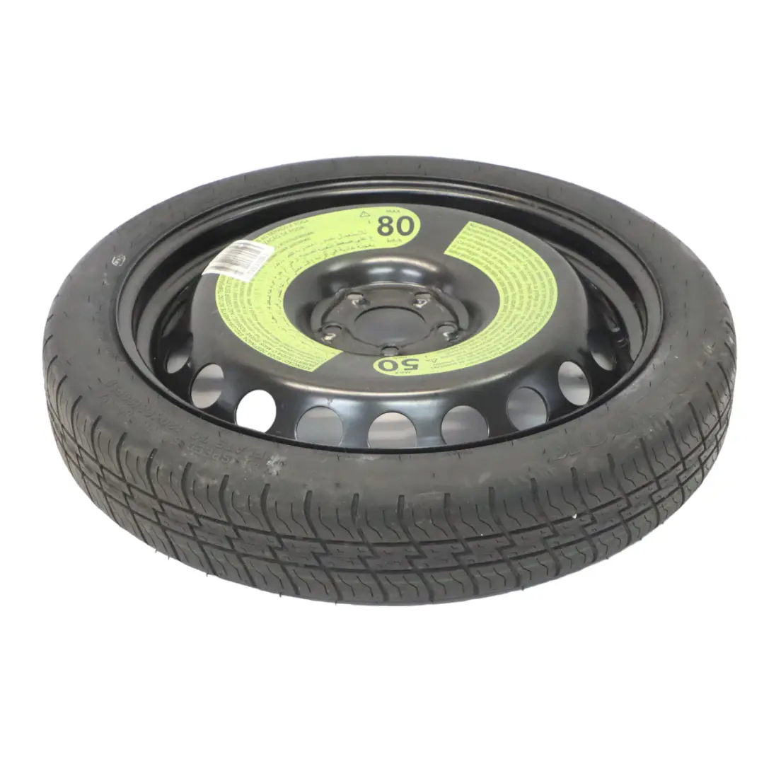 Ersatzrad Stahl R19 Hankook Reifen 125/70 für Audi A5 8T A4 B8 mit Teilenummer 8K0601027F Audi A5 8T A4 B8 Ersatzrad Stahl R19 Hankook Reifen 125/70 - SKU 8K0601027F - Teilenummer 8K0601027F