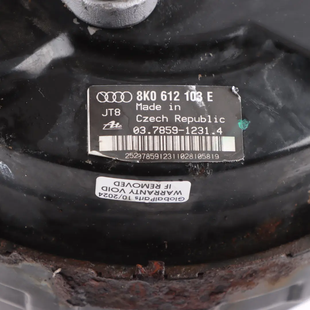  Brake Servo Audi A4 B8 A5 8T Booster Master Cylinder Module - SKU 8K0612103E - Part number 8K0612103E